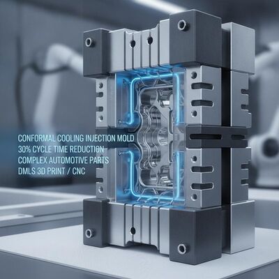 High Precision Injection Molding Service with ±0.01mm Tolerance and 500,000 – 1,000,000 Shots Mold Life for Medical and Electronics Parts